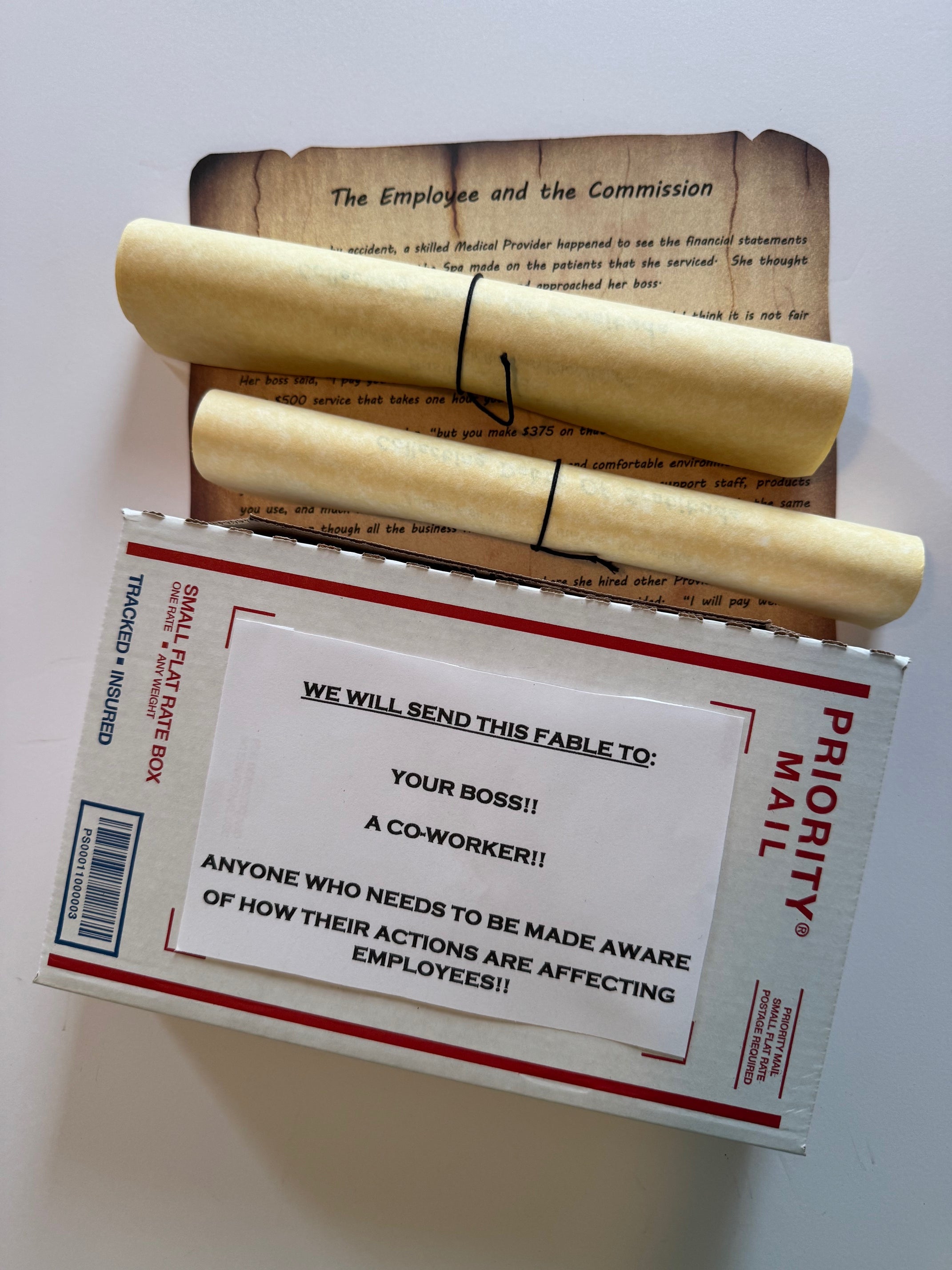FABLE - The Employee and the Commission